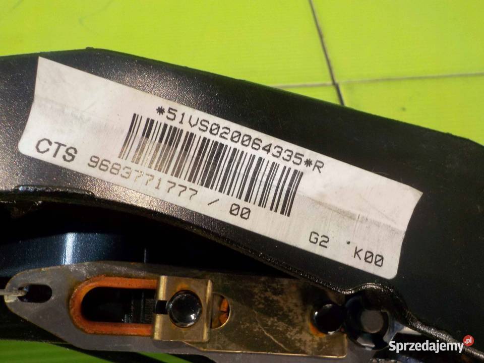 PEUGEOT 308 I CC LIFT 12r zawias dachu lewy tyl