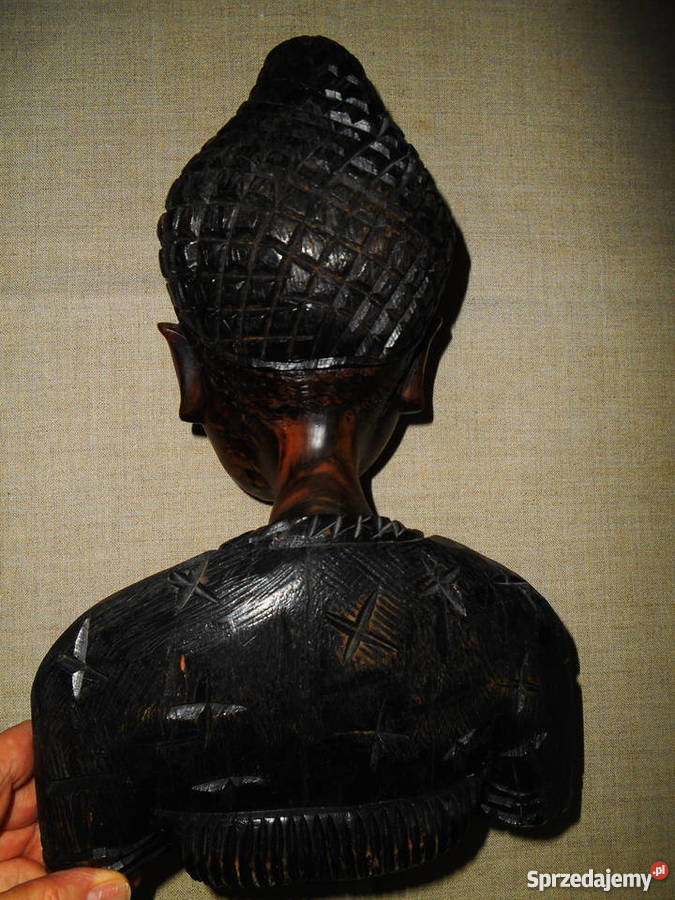 Rzeżba z drzewa egzotycznego heban mazowieckie Warszawa