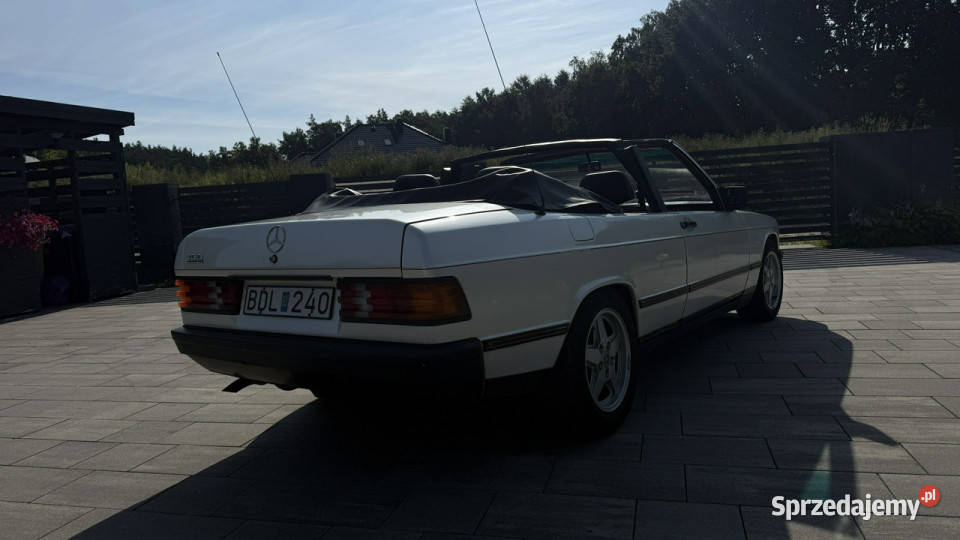 Mercedes W201 20benz Kabriolet skóry podgrzewane Gdańsk