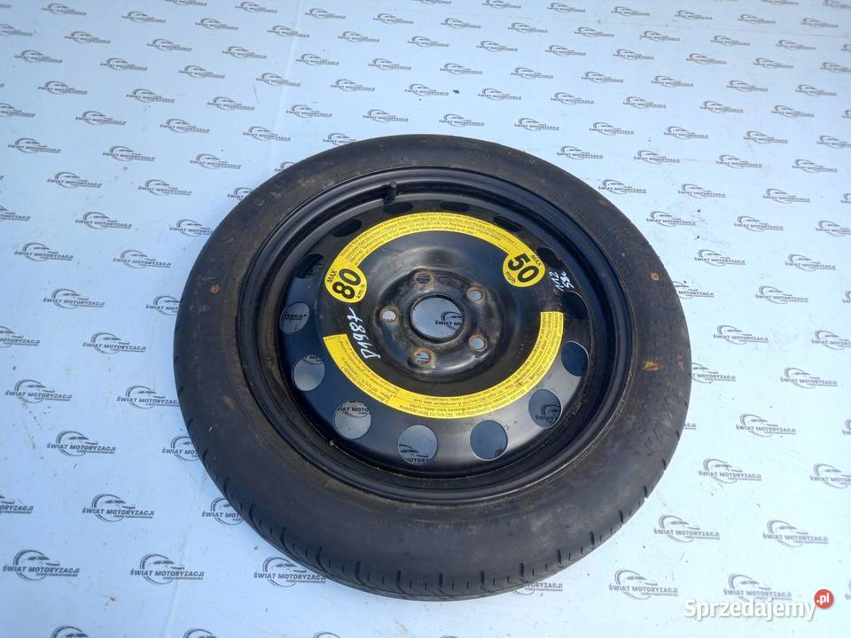 VW GOLF AUDI SEAT ALTEA koło dojazdowe 1257016