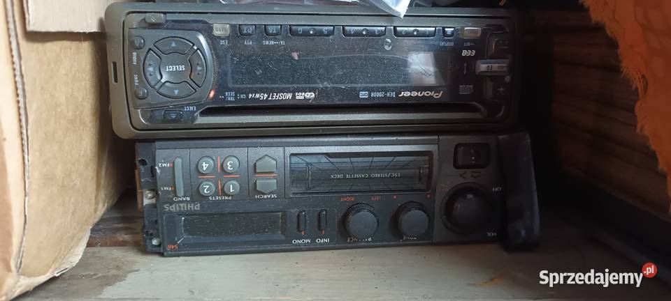 Radia samochodowe prl vintage Radioodtwarzacze Kadzidło
