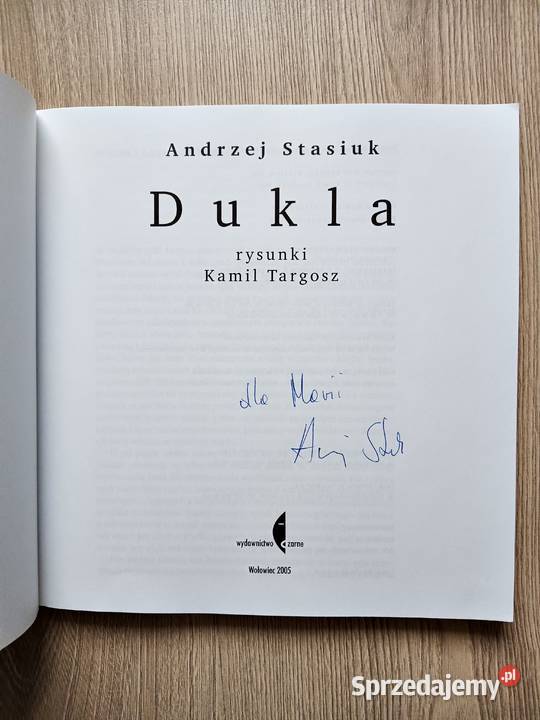 Dukla Andrzej Stasiuk Kraków sprzedam