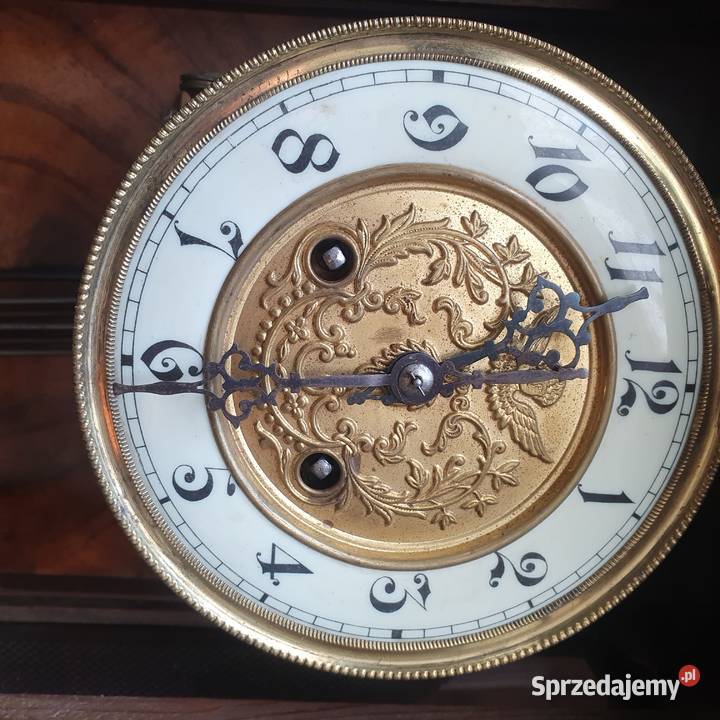 Sprawny zegar wiszący Kienzle na pełnej płycie Wrocław