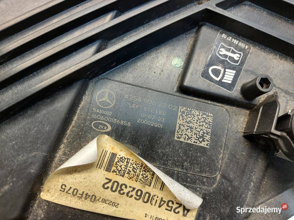 Mercedes W254 GLC 220d LAMPA LEWA PRZÓD LED sprzedam