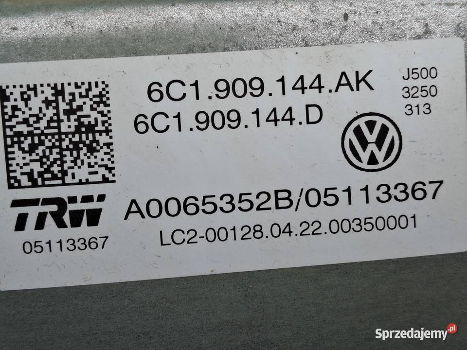 VW POLO FABIA RAPID KOLUMNA KIEROWNICZA SILNIK osobowe Kargowa sprzedam