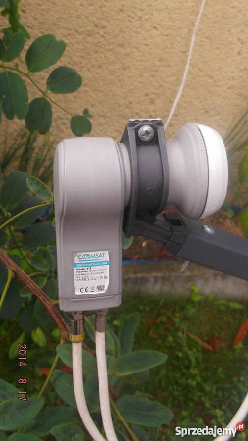 talerz telewizji sat z konwerterem na 2 dekodery Toruń sprzedam