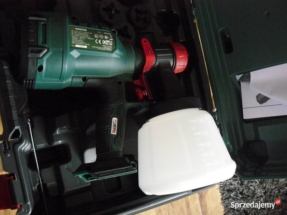 Pistolet malarski akumulatorowy Nowy Pistolety i agregaty Nowa Sól