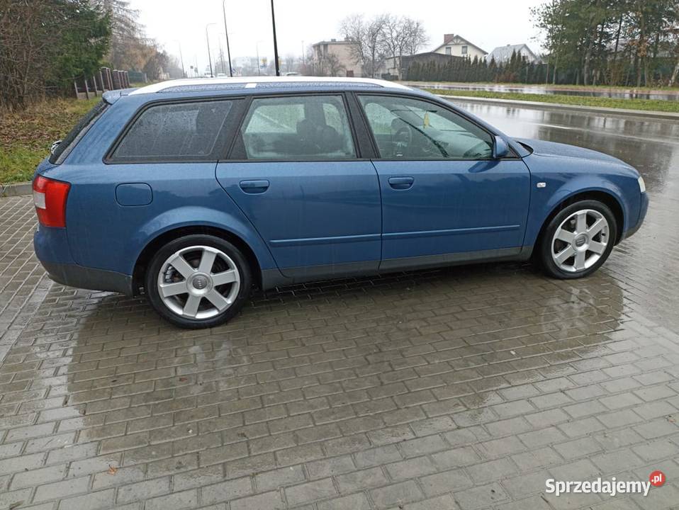 Audi A4 B6 18 TURBO Kombi 2002 Niebieski Metalic pierwszy właściciel lubelskie Świdnik