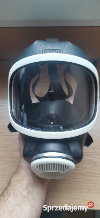 Maska pełnotwarzowa ppoż przeciwgazowa MSA 3S Basic Plus