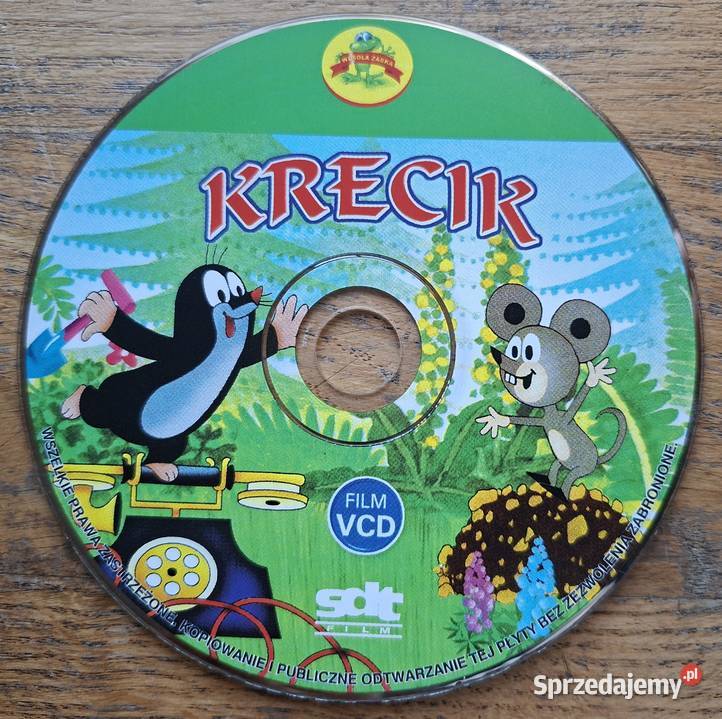 Krecik Film VCD małopolskie Kraków sprzedam