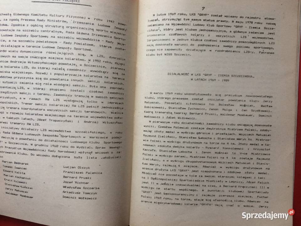 686 WLKS Gryf Ziemia Szczecińska 1969 1989 Szczecin