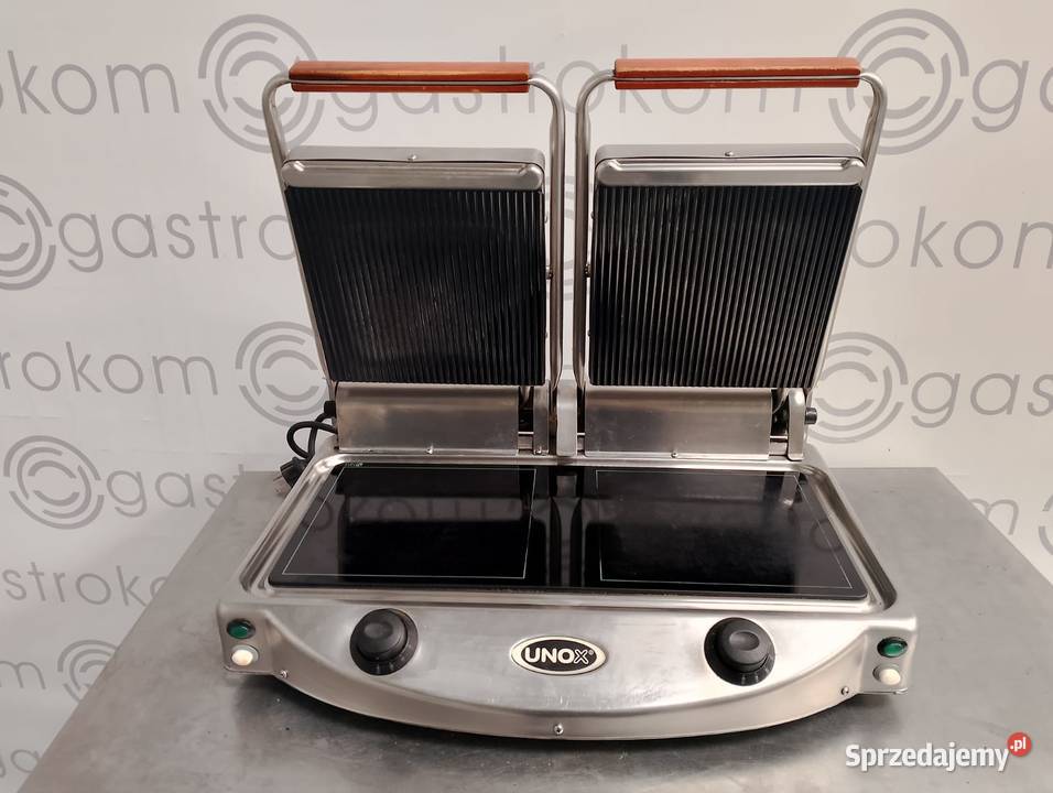 GRILL KONTAKTOWY PODWÓJNY CERAMICZNY UNOX Wrocław