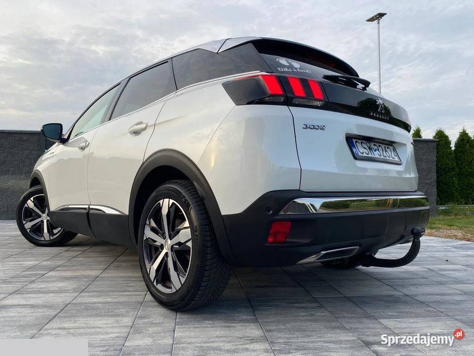 Peugeot 3008 12 PureTech GT SS 130 2017r Grudziądz