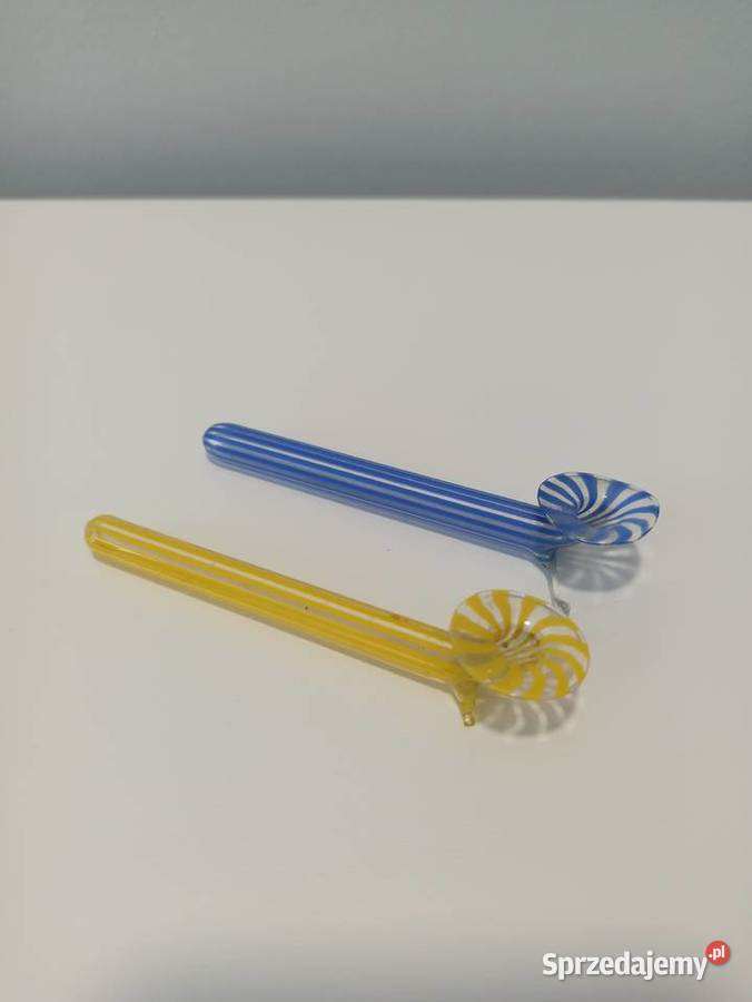 Flakoniki wazoniki Lauscha dwie sztuki Bielsko-Biała