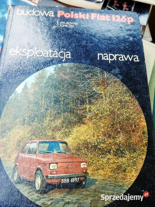 Budowa eksploatacja naprawa Fiat książki unikaty Warszawa