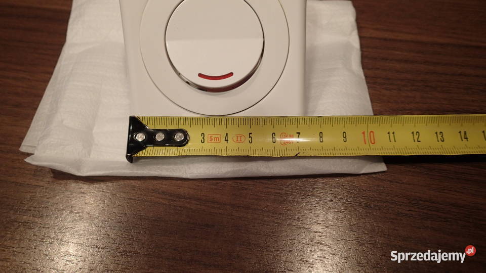 Wyłącznik jednobiegunowy z podświetleniem Biały Sosnowiec