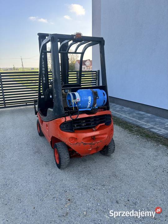 Wózek widlowy Linde H16 16 t 5m triplex wolny łódzkie Rząśnia
