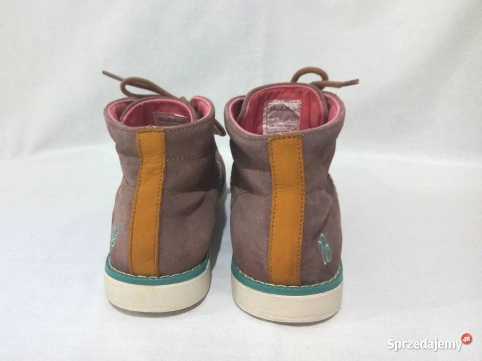 Buty brąz Trzewiki ZAMSZ r 3839 Brakeburn stan
