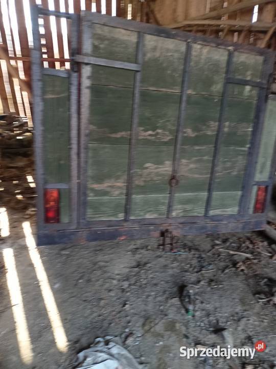 Przyczepa 2 osiowa do ciągnika Szufnarowa