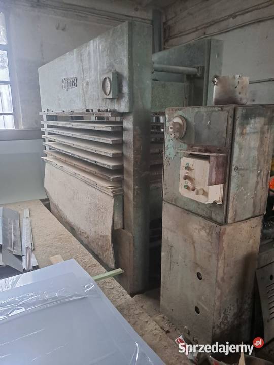 Prasa hydrauliczna pięciopółkowa Sopmasz