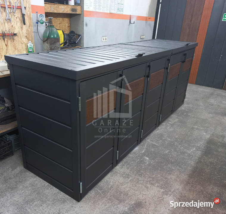 Zabudowa koszy na śmieci wiata śmietnikowa Koszalin sprzedam