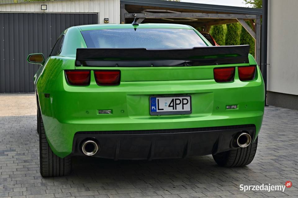 Chevrolet Camaro 62 V8 426 2SS Synergy Green Rok produkcji 2011 Hrubieszów