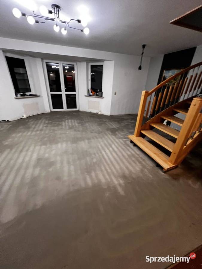 Frezowanie pod ogrzewanie podłogowe Małopolska Słopnice