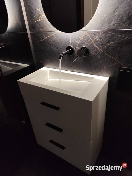 Umywalka Corian 580x290mm HiMacs Grandex Kerrock Kraków