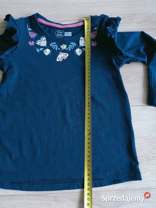 Bluzka koszulka dziewczęca na długi rękaw Płock