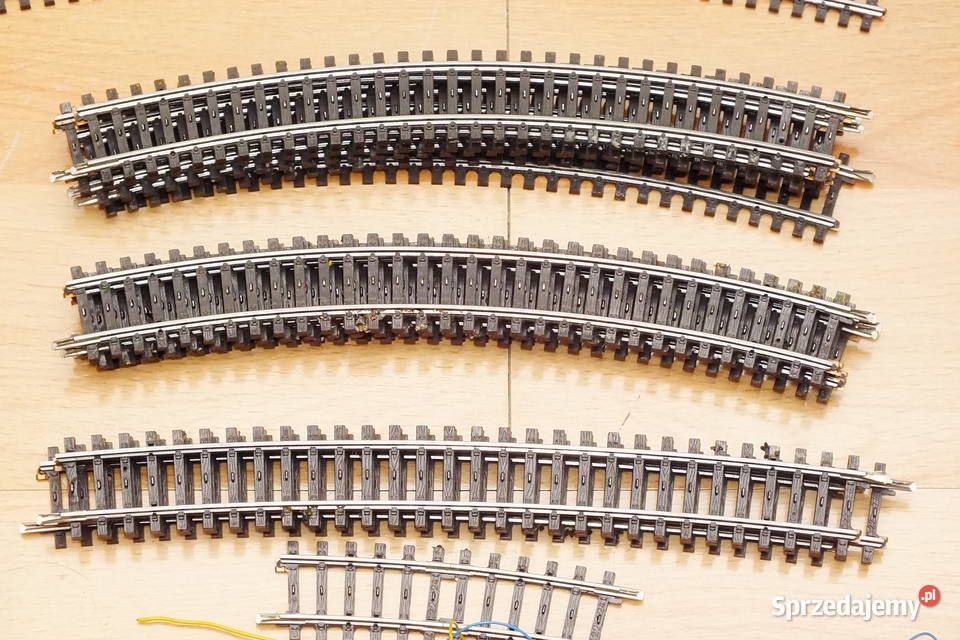 Tory Marklin H0 3 zwrotnice Modelarstwo Lubin
