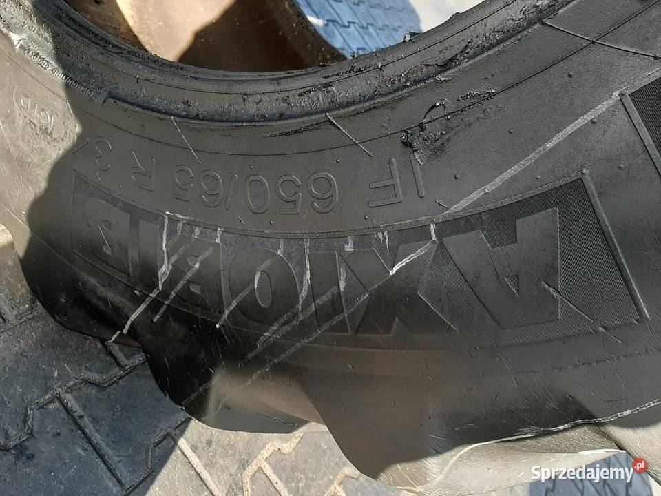 Opona używana rolnicza 65065R34 MICHELIN AXIOBIB 65 Zaścianki