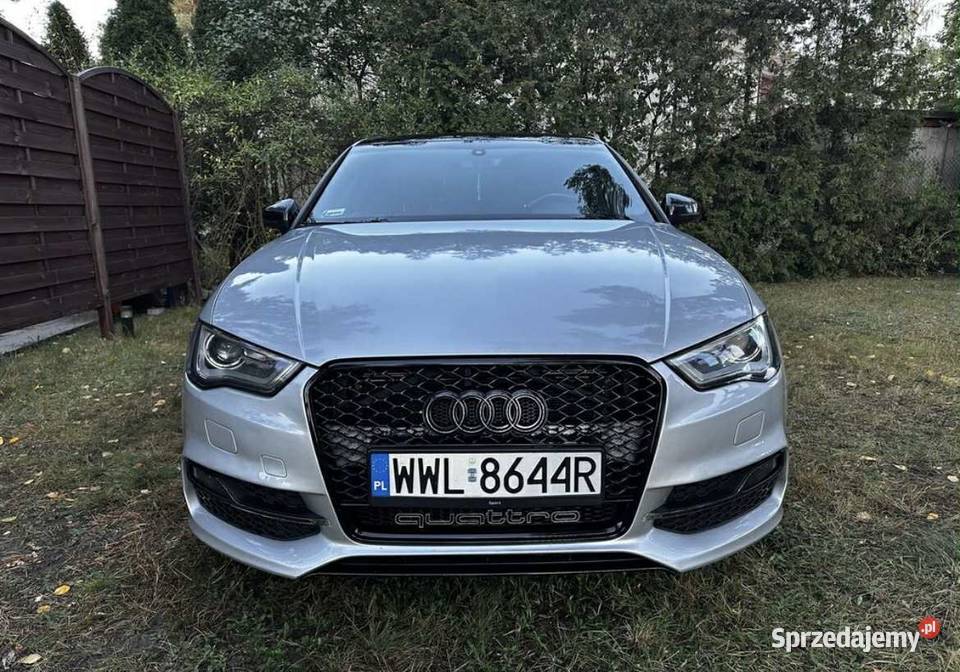 Audi A3 8V Silne limousine Rok produkcji 2015 mazowieckie Siedlce