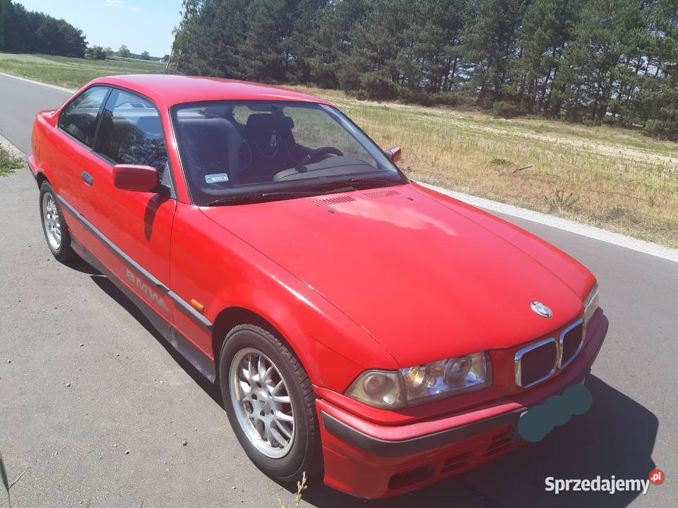 BMW 316i Coupe E36 klasyka motoryzacji Rok produkcji 1996 Seria 3 Aleksandrów Kujawski