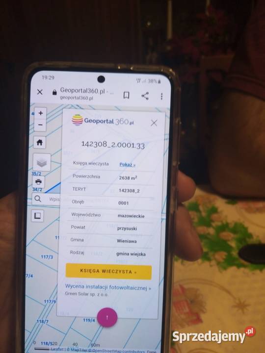 Zalew Domaniów działka do sprzedania