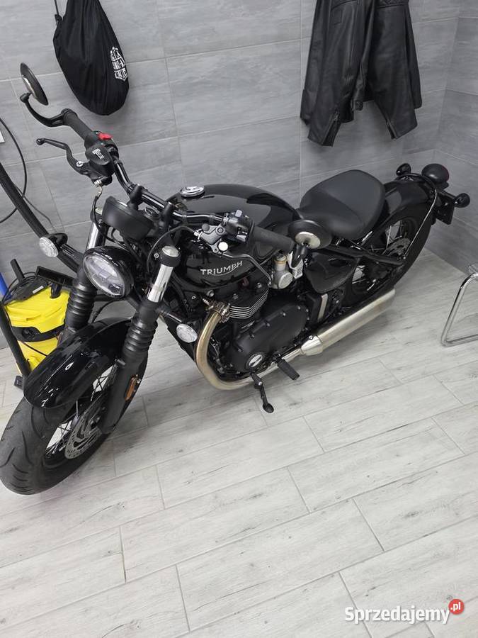 Triumph Bonneville Bobber chopper Łódź