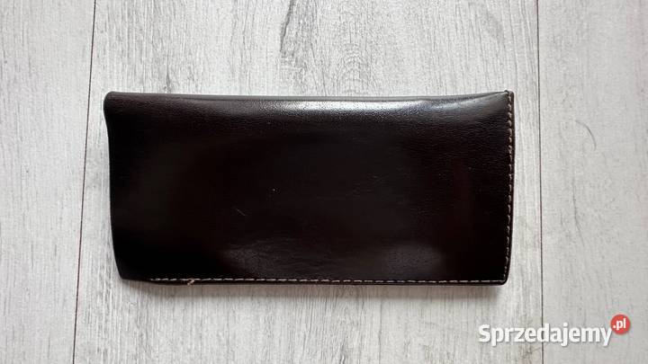 NOWE brązowe skórzane etui na okulary miękkie Uniseks Łódź