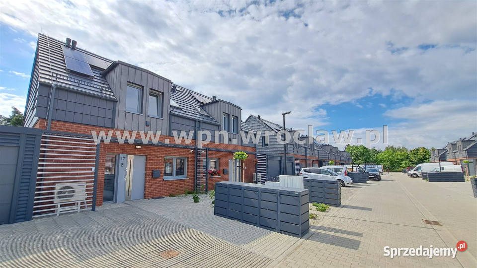Dom szeregowy Wrocław 10984m 3 piętra i więcej