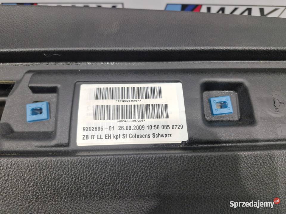 BMW 3 E90 E91 E92 E93 DESKA KONSOLA ORYGINAŁ dolnośląskie