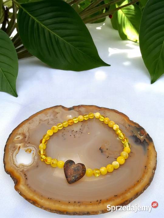 Bransoletka BURSZTYN bałtycki mleko serce mazowieckie Warszawa sprzedam