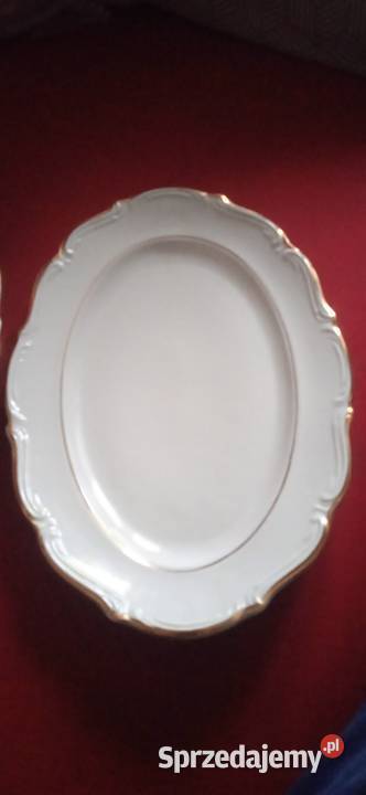 Porcelana Wałbrzych Duże talerze Świdnica