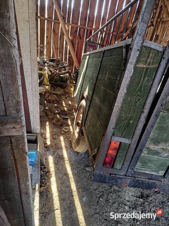 Przyczepa 2 osiowa do ciągnika Szufnarowa
