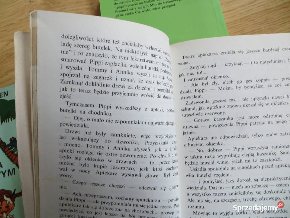 Astrid Lindgren 2x Pippi Mio mój Mio Poznań