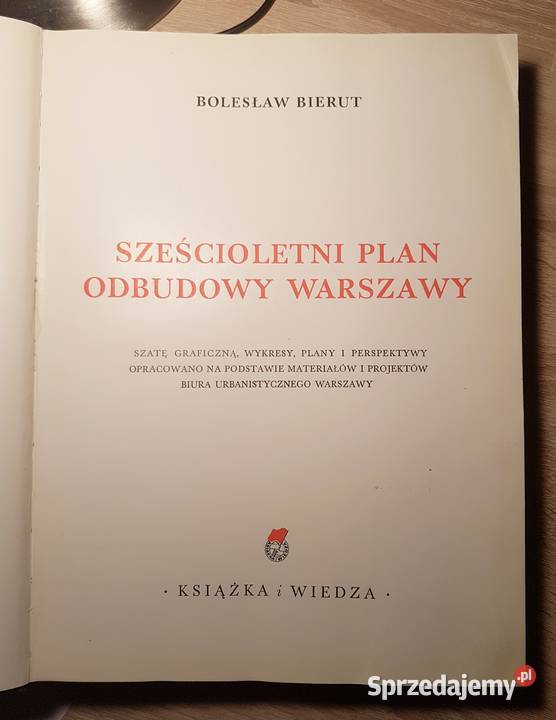 Bierut 6 letni plan odbudowy Warszawy Białystok