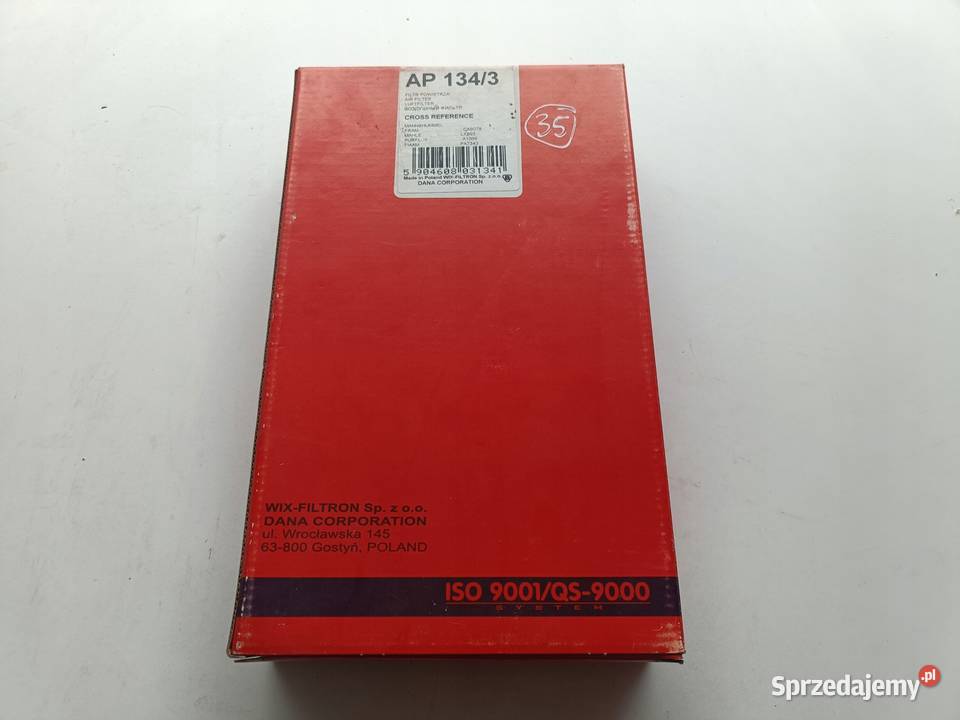 FILTR POWIETRZA Dacia Renault Suzuki AP1343