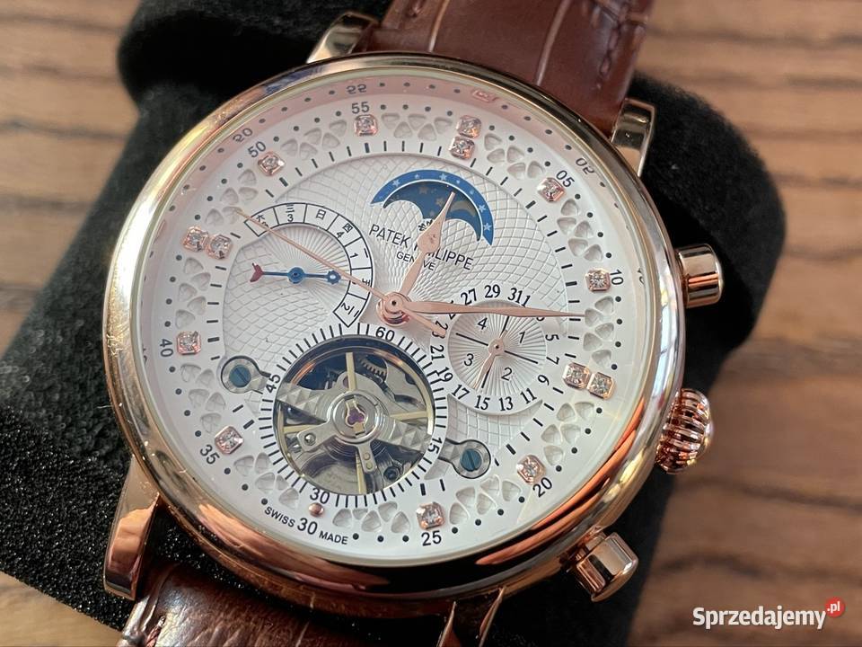 Patek Philippe zegarek męski pasek skórzany Męskie Nowy Dwór Gdański
