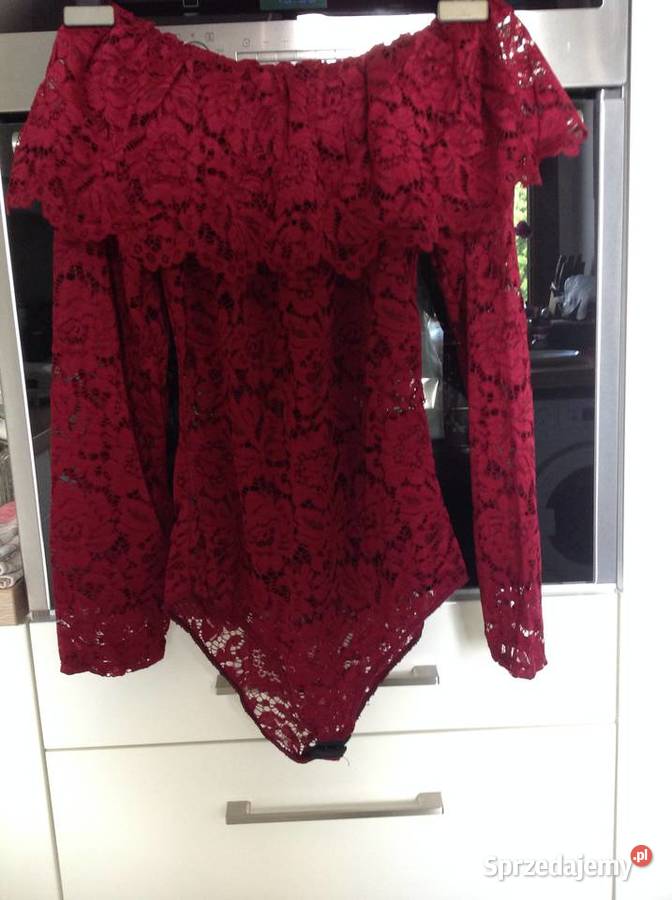 Body Koronkowe Hiszpanka Damskie XS Nowa Sól