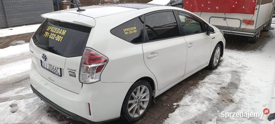 Toyota Prius Plus hybrydaLPG światła do jazdy dziennej dolnośląskie Jelenia Góra