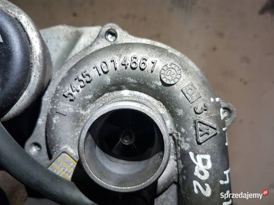 PEUGEOT 206 14HDI TURBOSPREZARKA KP35487599 Silniki i osprzęt