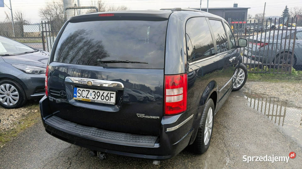 Chrysler Grand Voyager niebieski Częstochowa
