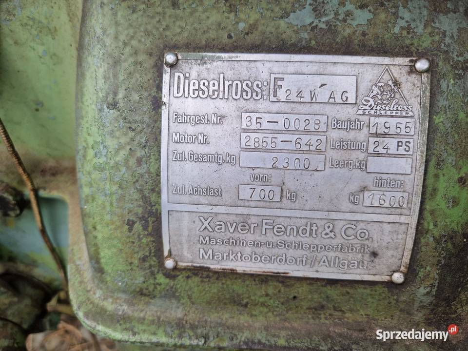 Zabytkowy odrestaurowany mechanicznie FENTD Kraków